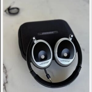 Bose Silver & Black On-Ear Headphones